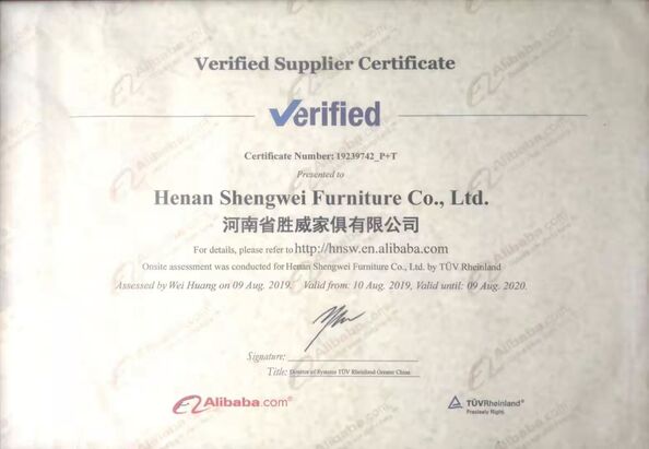 चीन Luoyang Metaniture Trading Co., Ltd. प्रमाणपत्र